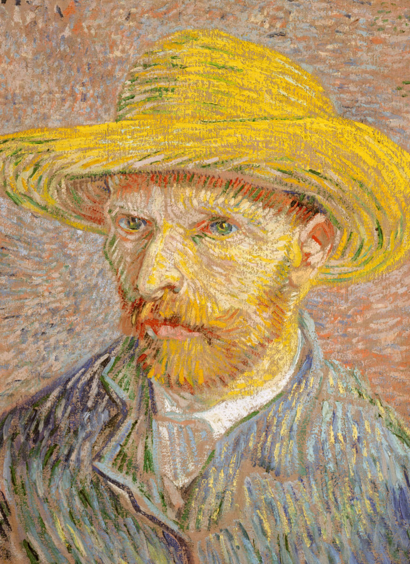 Self-portrait of Van Gogh.